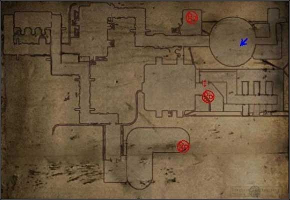 Go downstairs and save the game in the next room - Silent Hill - Overlook Penitentiary - Otherworld - Silent Hill - Silent Hill: Homecoming - Game Guide and Walkthrough