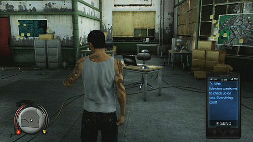 Use the phone and send SMS to Ming - Popstar Lead 1 - Identified Supplier - Walkthrough - Sleeping Dogs - Game Guide and Walkthrough