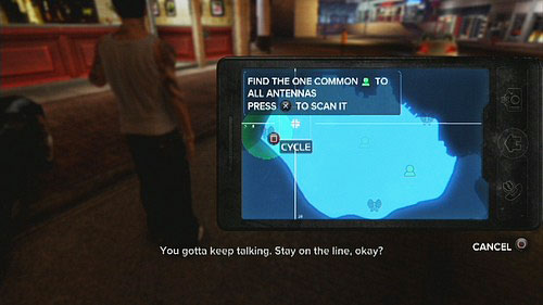 Now you have to track the signal of the phone youre looking for - Hotshot Lead 4 - Hotshot - Walkthrough - Sleeping Dogs - Game Guide and Walkthrough