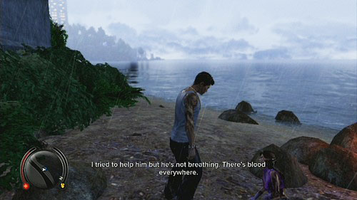 You find an Aces girl on the beach, nearby the burning wreck - Hotshot Lead 4 - Hotshot - Walkthrough - Sleeping Dogs - Game Guide and Walkthrough