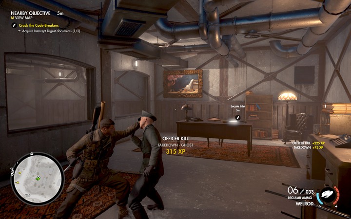 The second document - The second document, the antenna and the fifth cannon | Magazzeno Facility - Mission 6: Magazzeno Facility - Sniper Elite 4 Game Guide