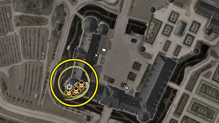 Moller's office is located in the western part of the chateau, on the middle floor of the building - it is shown in the picture above - Sniper Elite 5: Infiltrating the Chateau and finding Mollers office (mission 2) - walkthrough - Mission 2 - Occupied Residence - Sniper Elite 5 Guide, Walkthrough