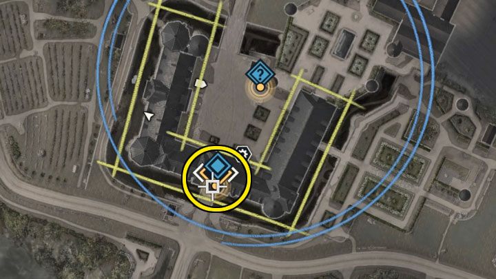 The second artifact is inside the chest in the southern part of the chateau - Sniper Elite 5: Retrieving stolen antiques (Mission 2 side quest) - walkthrough - Mission 2 - Occupied Residence - Sniper Elite 5 Guide, Walkthrough