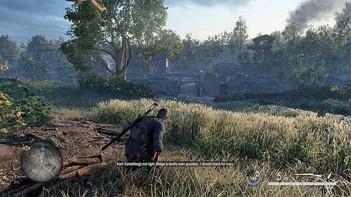 This is a mandatory task assuming you don't decide to get rid of the snipers in the western city - Sniper Elite 5: Mission 6 (Liberation) map and location description - walkthrough - Mission 6 - Liberation - Sniper Elite 5 Guide, Walkthrough