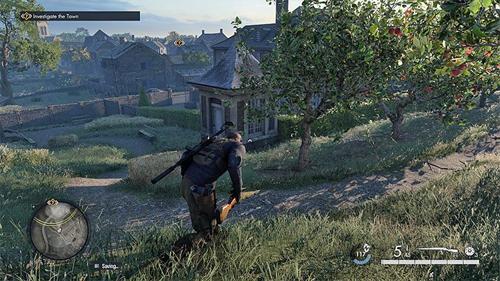 There are chances that you will play the final part of this mission in the northern town - Sniper Elite 5: Mission 6 (Liberation) map and location description - walkthrough - Mission 6 - Liberation - Sniper Elite 5 Guide, Walkthrough