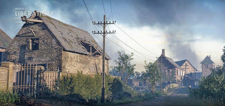 The sixth mission of Sniper Elite 5 takes place in the French region of Desponts-Sur-Douve - Sniper Elite 5: Mission 6 (Liberation) map and location description - walkthrough - Mission 6 - Liberation - Sniper Elite 5 Guide, Walkthrough