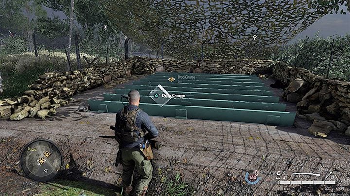 The last step is to go outside and reach the area east of the Hidden Facility - Sniper Elite 5: Destroying the Kraken Prototype (mission 5) - walkthrough - Mission 5 - Festung Guernsey - Sniper Elite 5 Guide, Walkthrough