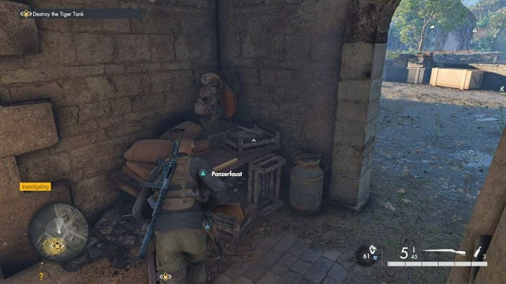 The Tiger tank is extremely durable compared to the tanks encountered before - Sniper Elite 5: Liberating the northern town (mission 6) - walkthrough - Mission 6 - Liberation - Sniper Elite 5 Guide, Walkthrough