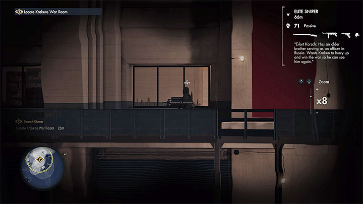 The Dome is large and has several floors - Sniper Elite 5: Infiltrating the Dome (mission 7) - walkthrough - Mission 7 - Secret weapons - Sniper Elite 5 Guide, Walkthrough