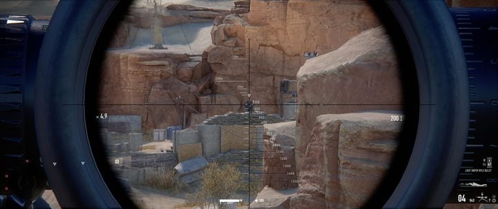 Correct crosshair for the appropriate distance - Sniper Contracts 2: Shooting Guide - Sniper Ghost Warrior Contracts 2: Basics - Sniper Ghost Warrior Contracts 2 Guide