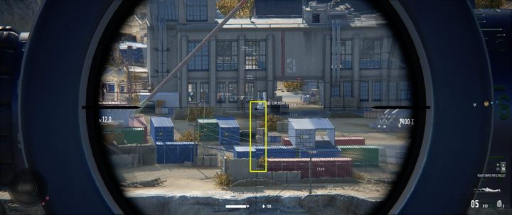 Use the white and horizontal lines to calculate the wind correction - Sniper Contracts 2: Shooting Guide - Sniper Ghost Warrior Contracts 2: Basics - Sniper Ghost Warrior Contracts 2 Guide