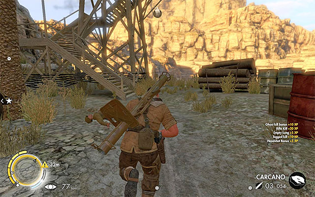 Moving to another place will help you to disorient the enemy. - Sniper Elite 3 Afrika: Staying hidden - Sniper Elite 3 Afrika: Hints - Sniper Elite III: Afrika Game Guide