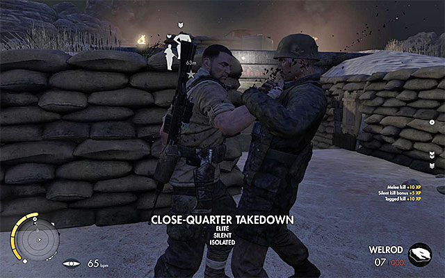 Eliminate successive enemies - Sniper Elite 3 Afrika: Exploration of the eastern part of the airfield - Sniper Elite 3 Afrika: Mission 7 - Pont Du Fahs Airfield - Sniper Elite III: Afrika Game Guide