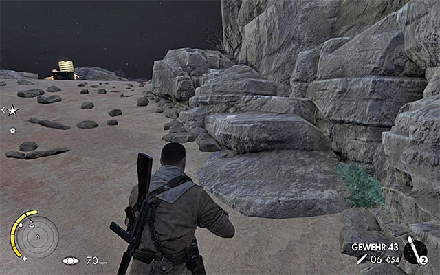 The spot where you find another collectible card and a war diary - Sniper Elite 3 Afrika: Exploration of the western part of the airfield - Sniper Elite 3 Afrika: Mission 7 - Pont Du Fahs Airfield - Sniper Elite III: Afrika Game Guide