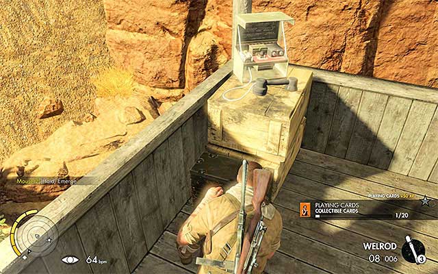You need to climb onto the empty watchtower - Sniper Elite 3 Afrika: Collectible Cards Collectibles - Mission 1 - Sniper Elite 3 Afrika: Collectibles - Mission 1 - Sniper Elite III: Afrika Game Guide