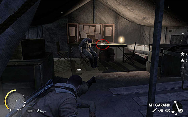 Collect the diary from the table - Sniper Elite 3 Afrika: War Diaries Collectibles - Mission 2 - Sniper Elite 3 Afrika: Collectibles - Mission 2 - Sniper Elite III: Afrika Game Guide