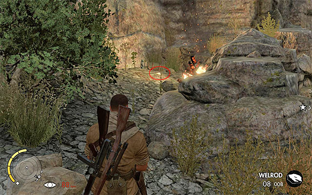 Locate the campfire - Sniper Elite 3 Afrika: War Diaries Collectibles - Mission 3 - Sniper Elite 3 Afrika: Collectibles - Mission 3 - Sniper Elite III: Afrika Game Guide