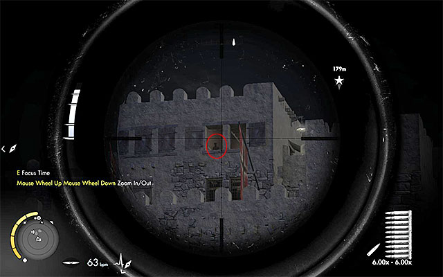 After you take your position in the sniper nest, lay down and aim the sniper rifle at the enemy several hundred meters away, to the North of your character - Sniper Elite 3 Afrika: Long Shots Collectibles - Mission 4 - Sniper Elite 3 Afrika: Collectibles - Mission 4 - Sniper Elite III: Afrika Game Guide