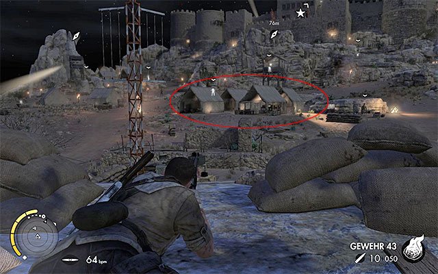 The camp - Sniper Elite 3 Afrika: Weapon Parts Collectibles - Mission 4 - Sniper Elite 3 Afrika: Collectibles - Mission 4 - Sniper Elite III: Afrika Game Guide