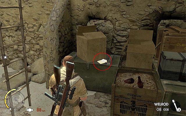 The diary is in the storage - Sniper Elite 3 Afrika: War Diaries Collectibles - Mission 5 - Sniper Elite 3 Afrika: Collectibles - Mission 5 - Sniper Elite III: Afrika Game Guide