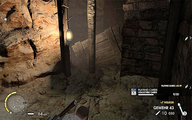 Explore the tunnels carefully - Sniper Elite 3 Afrika: Collectible Cards Collectibles - Mission 5 - Sniper Elite 3 Afrika: Collectibles - Mission 5 - Sniper Elite III: Afrika Game Guide