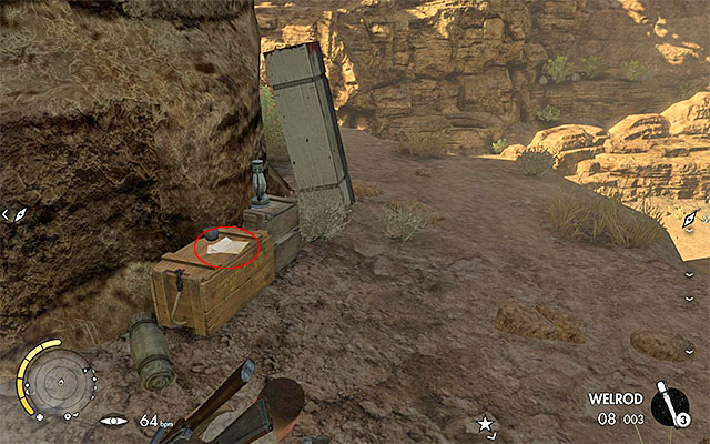 Examine the hill - Sniper Elite 3 Afrika: War Diaries Collectibles - Mission 6 - Sniper Elite 3 Afrika: Collectibles - Mission 6 - Sniper Elite III: Afrika Game Guide