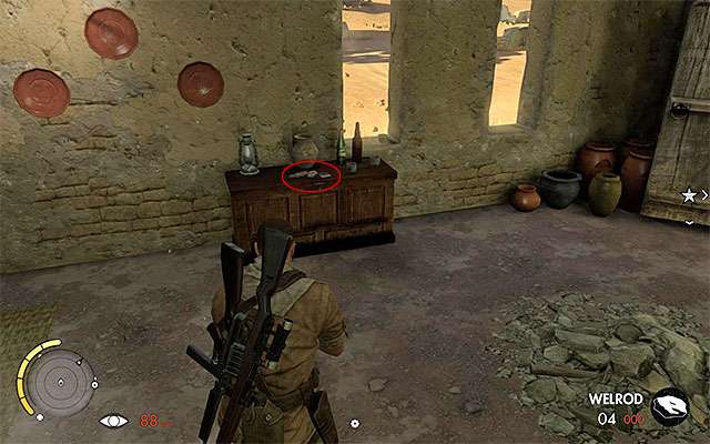 explore the building carefully to find the card - Sniper Elite 3 Afrika: Collectible Cards Collectibles - Mission 6 - Sniper Elite 3 Afrika: Collectibles - Mission 6 - Sniper Elite III: Afrika Game Guide