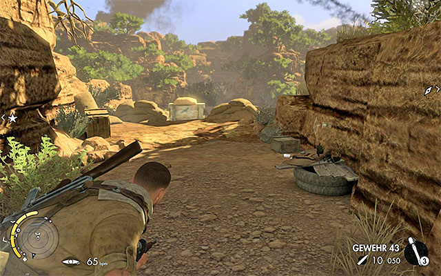 The sniper nest on the hill - Sniper Elite 3 Afrika: Long Shots Collectibles - Mission 6 - Sniper Elite 3 Afrika: Collectibles - Mission 6 - Sniper Elite III: Afrika Game Guide