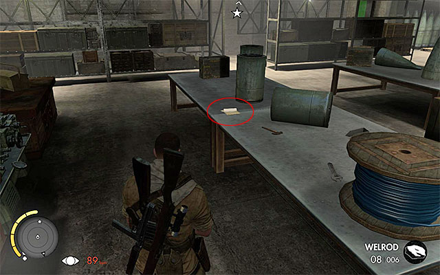 The diary is on a big table - Sniper Elite 3 Afrika: War Diaries Collectibles - Mission 8 - Sniper Elite 3 Afrika: Collectibles - Mission 8 - Sniper Elite III: Afrika Game Guide