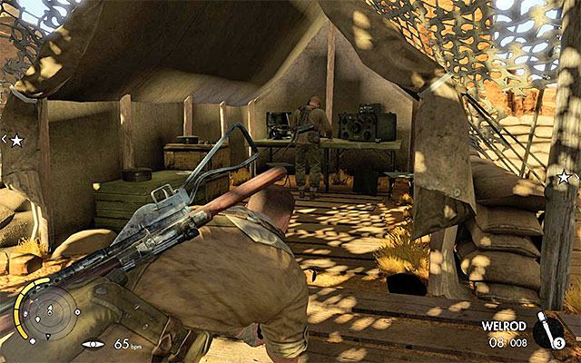 You can now leave the tower and embark on your journey to the north - Sniper Elite 3 Afrika: Neutralizing the four Nebelwerfers - Sniper Elite 3 Afrika: Mission 1 - Siege of Tobruk - Sniper Elite III: Afrika Game Guide