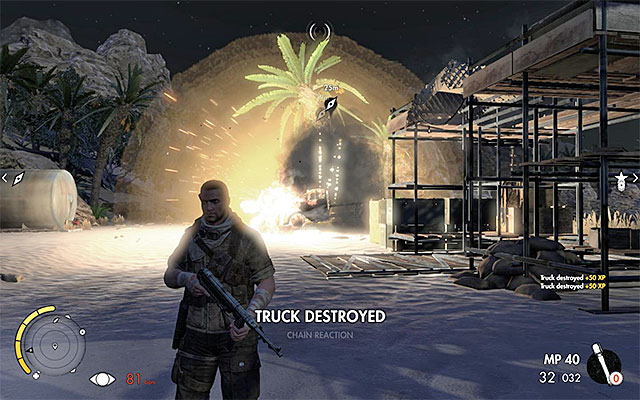 1 - Sniper Elite 3 Afrika: Eliminating the third enemy officer - Sniper Elite 3 Afrika: Mission 2 - Gaberoun - Sniper Elite III: Afrika Game Guide