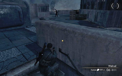Go up the ones on the left and kill one of the enemies walking there - Mission 6 - Tiergarten Flak Tower - p. 2 - Walkthrough - Sniper Elite V2 Game Guide & Walkthrough