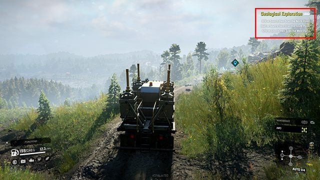 Your objective is to find three spots: in the north, south, and west - SnowRunner: Quarry, Russia - how to unlock - FAQ - SnowRunner Guide