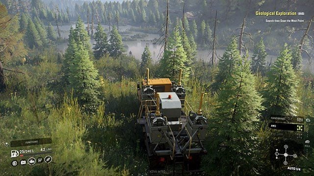 The Looking Beyond The Horizon task in Drowned Lands is not complicated - SnowRunner: Quarry, Russia - how to unlock - FAQ - SnowRunner Guide