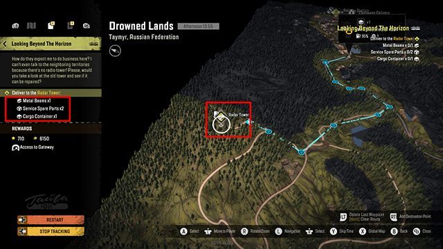 Activate the Looking Beyond the Horizon task - SnowRunner: Quarry, Russia - how to unlock - FAQ - SnowRunner Guide