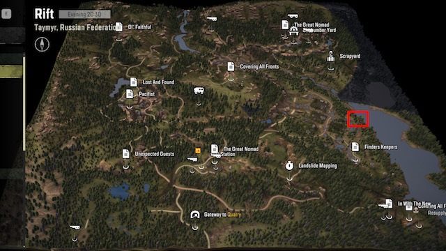 2 - SnowRunner: Rift - map of hidden parts, vehicles - SnowRunner: Taymyr - Russian Federation - SnowRunner Guide