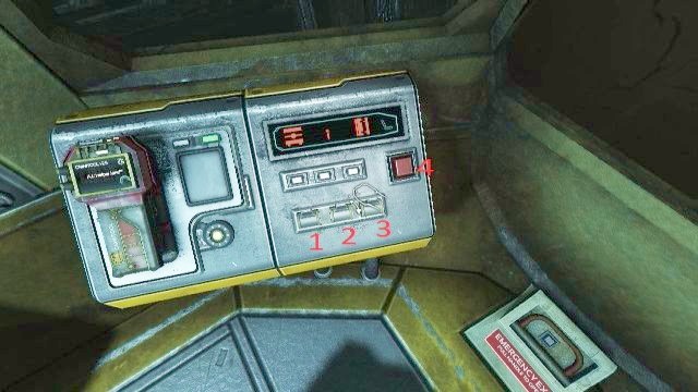 Get inside the blue train now, check the notepad lying on one of the seats, and then head towards the driver seat - Shuttle station | Riddles and puzzles of SOMA Game - Riddles and puzzles - SOMA Guide