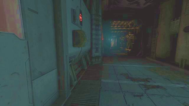 A new enemy appears in the tunnel - avoid eye contact at all costs. - Lambda station | SOMA Game Walkthrough - Walkthrough - SOMA Guide