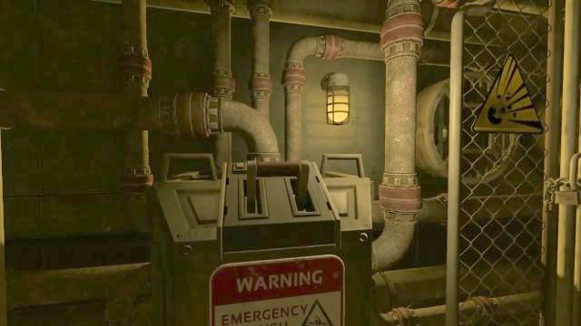 Pull the lever to end this chapter. - Theta | SOMA Game Walkthrough - Walkthrough - SOMA Guide