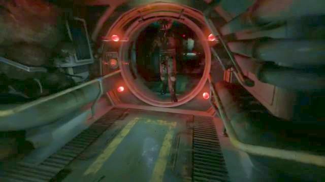 The enemy, as always, comes out of nowhere. - Tau station | SOMA Game Walkthrough - Walkthrough - SOMA Guide