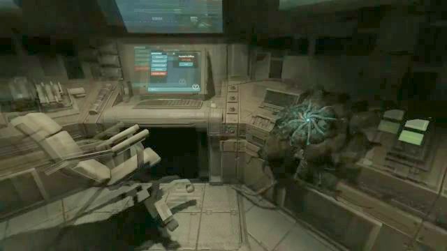 A growth and a terminal containing valuable information. - Tau station | SOMA Game Walkthrough - Walkthrough - SOMA Guide