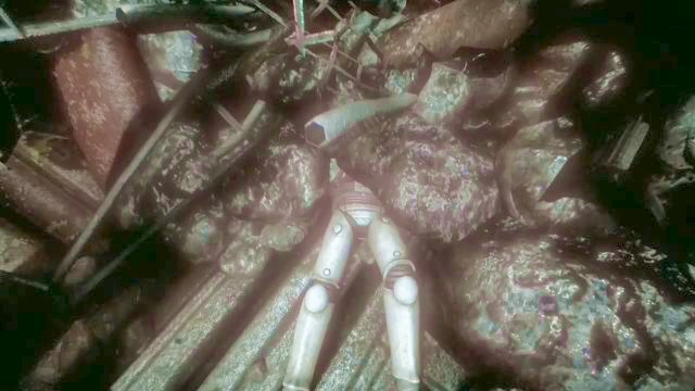 Theres a corpse lying on the route, which can be used for Data Buffer. - Tau station | SOMA Game Walkthrough - Walkthrough - SOMA Guide