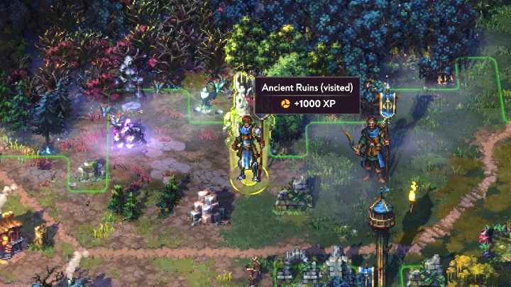 XP bonus from visiting some of the locations can only be gotten once, while others allow multiple Wielders to get the same bonus, and these are areas that are worth visiting with every recruited Wielder - Songs of Conquest: How to accumulate XP faster? - FAQ - Songs of Conquest Guide