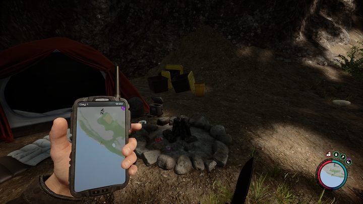 The island hides as many as 30 Abandoned Camps, which offer a place to spend the night, save the game, and collect supplies in form of food and medicine - Sons of the Forest 1.0: Interactive Map - Basics - Sons of the Forest Guide