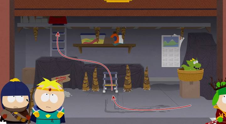 Do as the NPCs say and enter the garage - Prologue | Main Missions Walkthrough - Main Missions Walkthrough - South Park: The Fractured But Whole Game Guide
