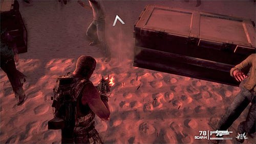 When you regain control over Walker, you can act in two main ways - Chapter XIII - Adams - p. 2 - Game Walkthrough - Spec Ops: The Line - Game Guide and Walkthrough