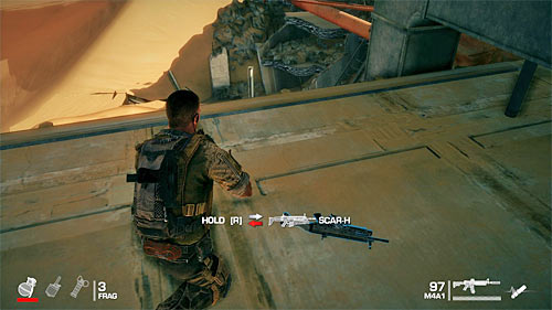 Eventually you have to secure the entire area - Chapter II - The Dune - p. 1 - Game Walkthrough - Spec Ops: The Line - Game Guide and Walkthrough