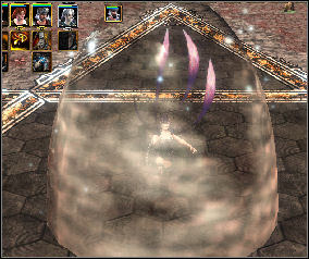 Malacay observes your battle hidden behind the magic shield - Steel Shore | Chapter: Father - Chapter: Father - Spellforce 2: Shadow Wars Game Guide