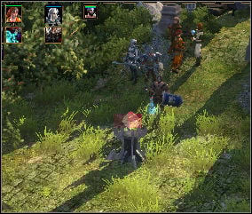 In front of the portal there is a strange device - Sevenkeeps (4) | Chapter: Rescue for the Iron Fields - Chapter: Rescue for the Iron Fields - Spellforce 2: Shadow Wars Game Guide