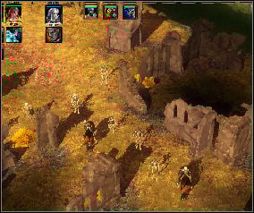 There are strange ruins infested with The Undead in the Southeast (6) - The Needle | Chapter: Rescue for the Iron Fields - Chapter: Rescue for the Iron Fields - Spellforce 2: Shadow Wars Game Guide